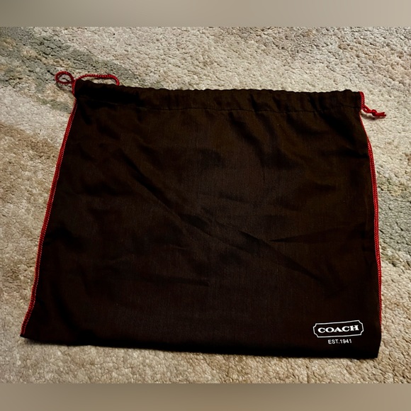 Coach Madison Madeline East West Berry Red Leather bag - Picture 6 of 8